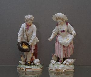 Frankenthal figures, Luck 1771 AD - Copyright &copy; 2011 On Line Galleries. All Rights Reserved